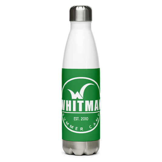Whitman Summer Camp Water Bottle (Green)
