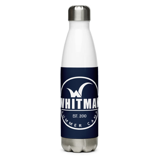 Whitman Summer Camp Water Bottle (Navy)