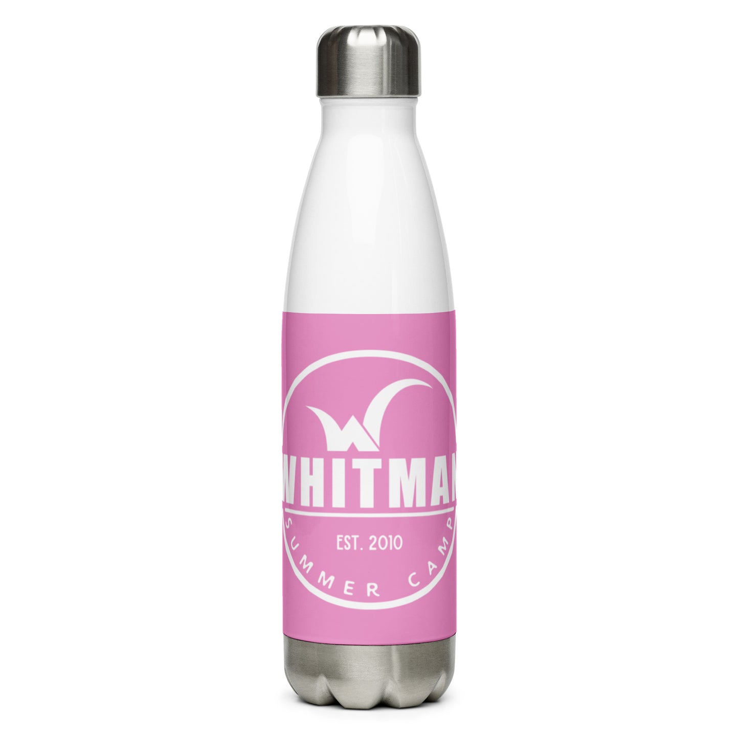 Whitman Summer Camp Water Bottle (Pink)